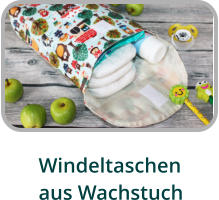 Windeltaschen aus Wachstuch