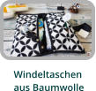 Windeltaschen aus Baumwolle