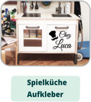 Spielküche Aufkleber