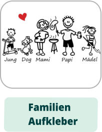 Familien Aufkleber