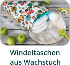 Windeltaschen aus Wachstuch