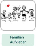 Familien Aufkleber