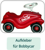 Aufkleber fr Bobbycar